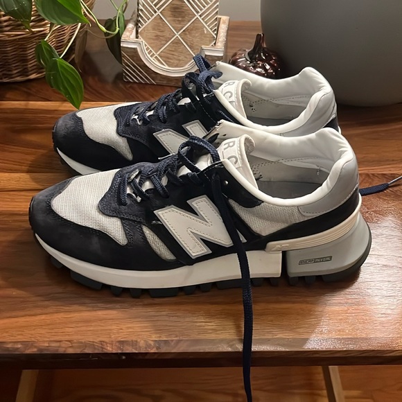 New Balance Rc 1300 mens 10.5 navy and gray - Picture 7 of 8